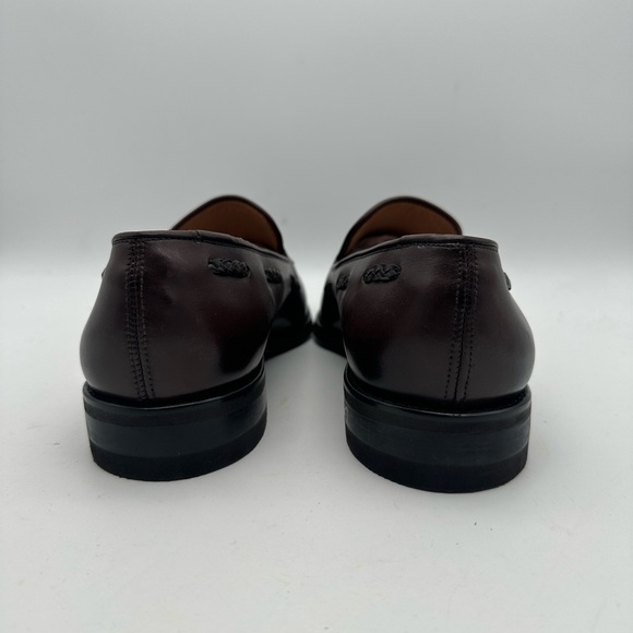 DAPPER SHOES CO. Genuine Leather Handcrafted Classic Braided Tassel Loafer Sz 9 - Picture 9 of 9